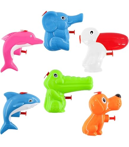 Petit dinosaure pistolet à eau lumineux pistolet à eau type presse mini dessin animé pistolet à