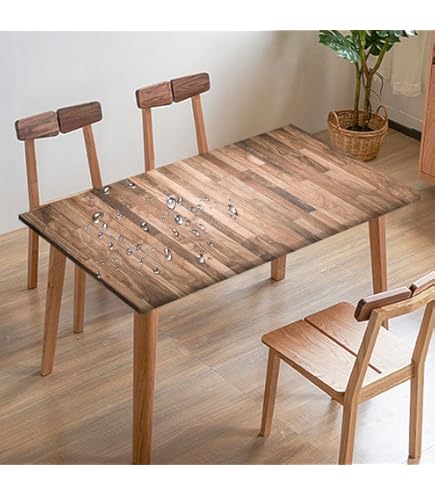 FANSU Tovaglia Rettangolare 4/6/8FT Piazza Copritavolo con