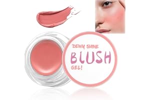 HERBENJOY Blushers For Cheeks Make Up Face Blush For Mature Skin,Creamy Blush Skin Tint Color Changing Long Lasting Buildable Colour Blush Gel Lightweight Breathable Feel (05)