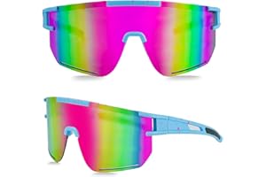 Auptiz Sunglasses,Sport Sonnenbrille Herren Damen,Sonnenbrille Fahrradbrille,Schnelle Brille,Fahrradbrille Winddicht UV400 Schutzbrille für Outdoor-Laufen, Autofahren, Radfahren, Angeln