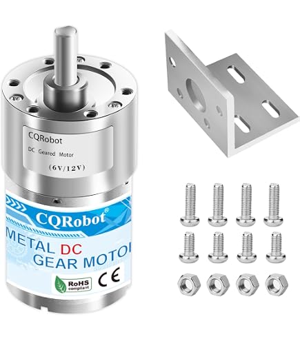 Moteur Pas à Pas 24BYJ48 12V 4 Phases 5 Fils - Compatible Climatiseur Auxiliaire