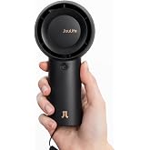 JISULIFE 6000mAh Rechargeable Portable Turbo Fan 5 Speeds | Mini Personal 18H Battery Operated Fan for Travel/Outdoor Activit