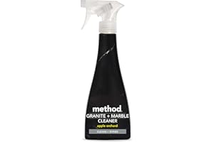 Method Surface Cleaner, For Granite & Marble, Non-Abrasive Cleaning Spray, Gently Cleans and Shines, Pack of 1, 354 ml