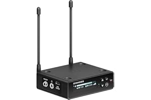 Sennheiser EW-DP EK (U1/ 5) Tragbarer digitaler UHF-Empfänger zur Verwendung mit EW-D SK Bodypack-Sendern, EW-D SKM-S Handsendern oder EW-DP SKP Aufstecksendern - Schwarz (700056)