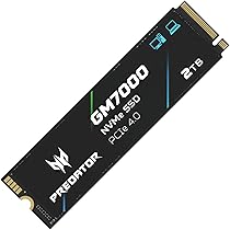 Acer Predator GM7000 2TB NVMe Gaming SSD - M.2 2280 PCIe Gen4 (16