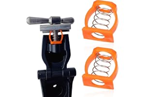 wlertcop 2 pcs C Buckle Paralelizador de plástico Plegable Bicicleta de Repuesto Herramienta de Montar Hebillas Accesorios Hebilla C para Bicicleta fácil de Girar para Brompton Reemplazo