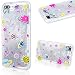 Produktbild GrandEver iPhone 7 Plus Hülle Glitter Glitzer Weiche Silikon Gel TPU Bumper Schutzhülle Dynamisch Liquid Fließen Flüssig Schwimmend Rückschale Klar Handytasche Anti-Kratzer Stoßdämpfung Ultra Slim Rückseite Silicon Backcover für iPhone 7 Plus Soft Case Sparkle Cover Ultradünnen Premium Handyhülle - Hase