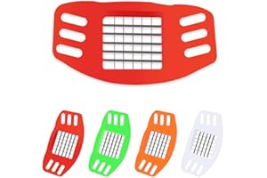 AEX Potato Chipper Chip Cutter | Potato French Fries Cutter | Stainless Steel Vegetable Chopper | Chips Chipper | Fast Cutting French Fry Slicer Easy to Clean