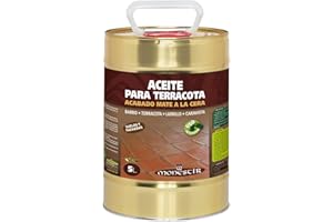 Monestir Aceite para suelos Terracotta o Barro. Acabado Mate a la cera. Monestir (5 L)