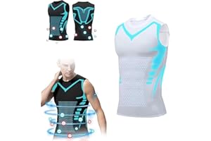 CLGORM Duneva Abnehmweste, Vital Vest Abnehmweste, Version Ionic Shaping Vest, Für Männer Zum Perfekten Körper