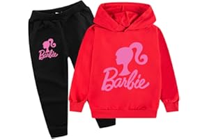 NAISISI Printed sports princess hoodie and pants 2 pieces/set suitable for girls aged 2-13 in pants and sportswear