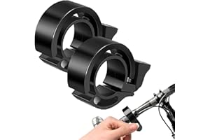 ISSIMOBER Confezione Da 2 Campanello Bici, Clacson Bici, Campanello Bici Bambino, Campanello Bici Da Corsa, Campanelli Rumorosi per Bici Da Strada per Bici Con Chilometraggio, Bici Da Corsa, Bici per Bambini, M