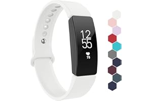 Adepoy for Fitbit Inspire 2 Straps, Waterproof Soft Sport Bands Compatible with Fitbit Inspire/Fitbit Inspire 2/ Inspire HR/Ace 2, Women Men