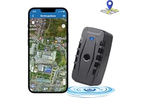Winnes GPS Tracker 20000mAh Long Working Time Car Trackers Realtime Track Location Activity Monitor Strong Magnetic Outdoor Waterproof Anti-theft Vehicle Tracker with APP, No Subscription fee