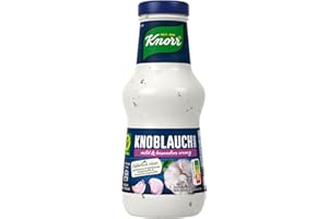 ‎KNORR Knorr Knoblauch Sauce cremige Grillsauce mit mildem Geschmack 6x 250 ml