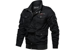LAOLUO Manteau Polaire Homme Chaud Épais Veste en Coton Grande Taille Coupe-Vent 2022 Nouveau Mode Beau Rétro Coat Zippée Multi-Poches Blouson Confortable Pas Cher Parka Automne Hiver