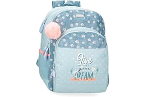 MOVOM Live your dreams mochilas, mochilas escolares, mochilas infantiles, Incluye pompon decorativo, varios compartimentos de Joumma Bags