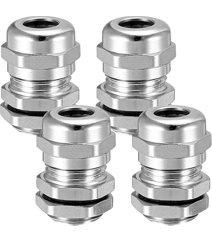 Lot 10 Presse-Étoupe M25 Laiton + Contre-Écrous – IP68 Étanche Gaz/Eau – 5-13 Mm – Kit Pro