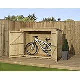 6ft x 3ft wooden shiplap garden shed: amazon.co.uk: garden