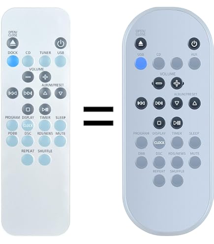 Telecomando Originale Philips Per MCM2000/12, MCM205/12, MCM206/12 &ndash; Codice BLF