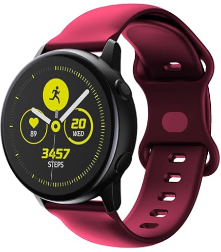 Cinturino Silicone per Garmin Approach S50/S42/S40/S12, 20mm Sport Bracciali Leopard Cinturini di Ricambio per Garmin Forerunner 570 42mm/ 55/158/165/245/645