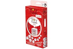 Zygomatic | Story Cubes: Héroes | Juego de Dados para Contar Historias | Creatividad | A Partir de 6 Años | A Partir de 1 Jugador | 10 Minutos por Partida | Multilenguaje (Incluye Español)