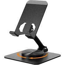 Supporto Cellulare Da Scrivania Pieghevole Supporto Da Tavolo Pieghevole Regolabile Per Cellulare E Tablet 2 In 1 - Compatibile Con IPad, Smartphone Supporto Regolabile Pieghevole Q5