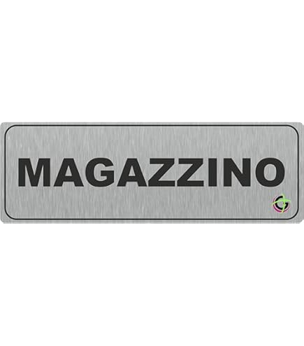 Targhe Adesive In Alluminio Satinato 5x15cm - Impermeabili E Autoadesive Per Toilette - Foto 2