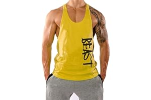 Cabeen Homme Beast Musculation Débardeur de Fitness Culturisme Sports Workout T-Shirts