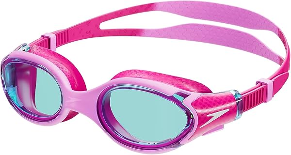 Speedo Unisex Kinder Biofuse 2.0 Schwimmbrille | Patentierte einfache Anpassung | Anti-Beschlag | Wasserdicht | Verbesserte Passform | Verbesserter Komfort - 1