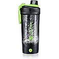 VOLTRX Shaker Bottle, Gallium USB C Rechargeable Electric Protein Shake Mixer, Shaker Cups for Protein Shakes and Meal Replacement Shakes, BPA Free, Made with Tritan, 24oz, (VT004)
