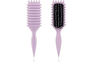 AWAMRWA Lockenbürste, Curly Hair Brush, Define Styling Brush zum Kämmen und Formen, Reduziert Ziehen und Locken Trennung für Definierte Trendige Locken