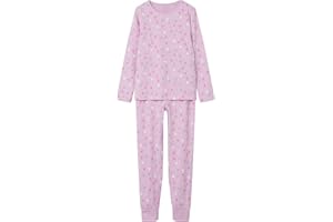 NAME IT Nkfnightset Pink Hearts Noos Fútbol Female-Kids
