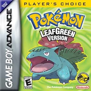 Pokémon Leaf Green (GBA): Amazon.co.uk: PC & Video Games