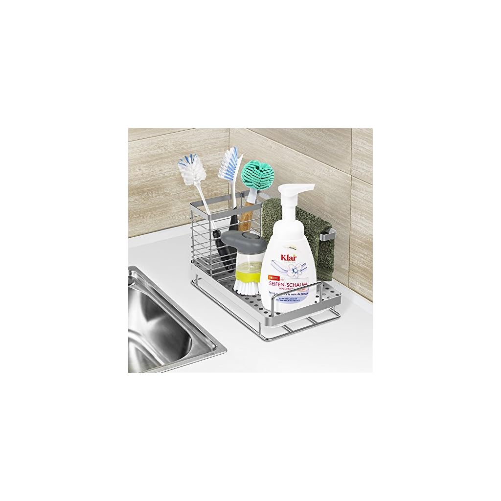OriwarE Spülbecken Organizer für die Küche Caddy Ordnungshelfer
