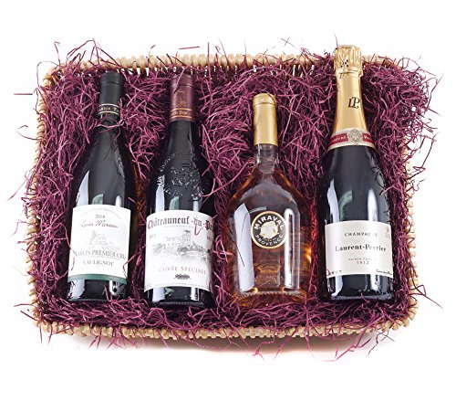 Preisvergleich Produktbild French Wein behindern / wickers Geschenk Korb