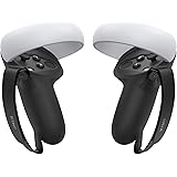 KIWI design Handle Cover for Oculus Quest 2 Accessories, Quest 2 Controller Grips Cover with Adjustable Hand Strap (Black, 1