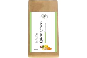 INFUSIÓN QUEMAGRASA 100g - Infusión Detox a Granel - Adelgazante Natural-Regaliz, canela, jengibre, hinojo, anís, cúrcuma, diente de león, bayas de enebro, cilantro, salvia- La Tetera de la Abuela