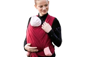Fascia elastica portabebè Neko Slings sangria
