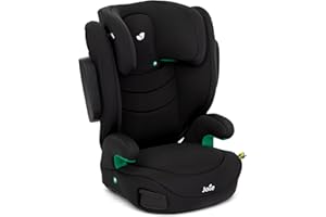 Joie - I-Trillo - Rehausseur I-Size Sécurité R129 - Siège Auto Enfant 100 à 150 Cm - Réglable 10 Positions - Léger et Compact - Housse Lavable - Porte-Gobelets - Dès 3.5 à 12 Ans (Shale)