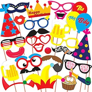 Discount Retail Laser Cut Party Props (26 Pieces)