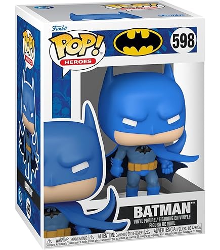POP Funko Batman Blue Chrome exclusive SDCC - DC : Amazon.co.uk