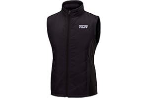 TCA Girls' Excel Runner Lightweight Thermal Running Gilet Bodywarmer with Zip Pockets