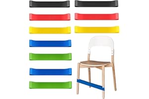 T TAKONE 10 bandas elásticas para silla para niños con TDAH, para la escuela y el hogar, perfectas para columpios de pies, TDAH y autismo
