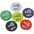 LINQS® NXP Ultralight EV1 RFID/NFC Tag Sticker (Set of 5) | Size 30mm | 48 Bytes Memory | Compatible with All NFC Phones and Readers