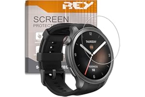 REY (3 sztuki) Oraniacza Ekranu do AMAZFIT BALANCE, szkło hartowane folia ochronna