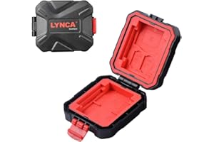 LYNCA - Funda protectora rígida para tarjeta de memoria TF/SD/Micro SD/XQD/CF
