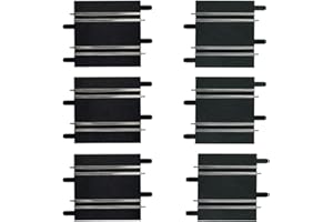 Carrera Go!!! Carrera Digital 143 - 20061658 - Véhicule Miniature et Circuit - Pièce Détachée - Droites Courtes 10,0 cm/11,4 cm - 3 Each