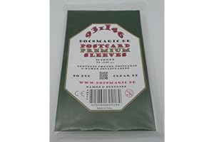docsmagic.de 50 Premium Postcard Sleeves 93 x 146 - Foto