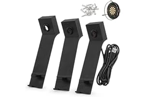 YHX-OU OV9732 Kamerahalterung für WINMAU Plasma Dartscheibe LED Beleuchtungssystem LED Ring - kein Bohren -für autodarts Dart Kamerasystem 3 Satz(Ohne Kameramodul)